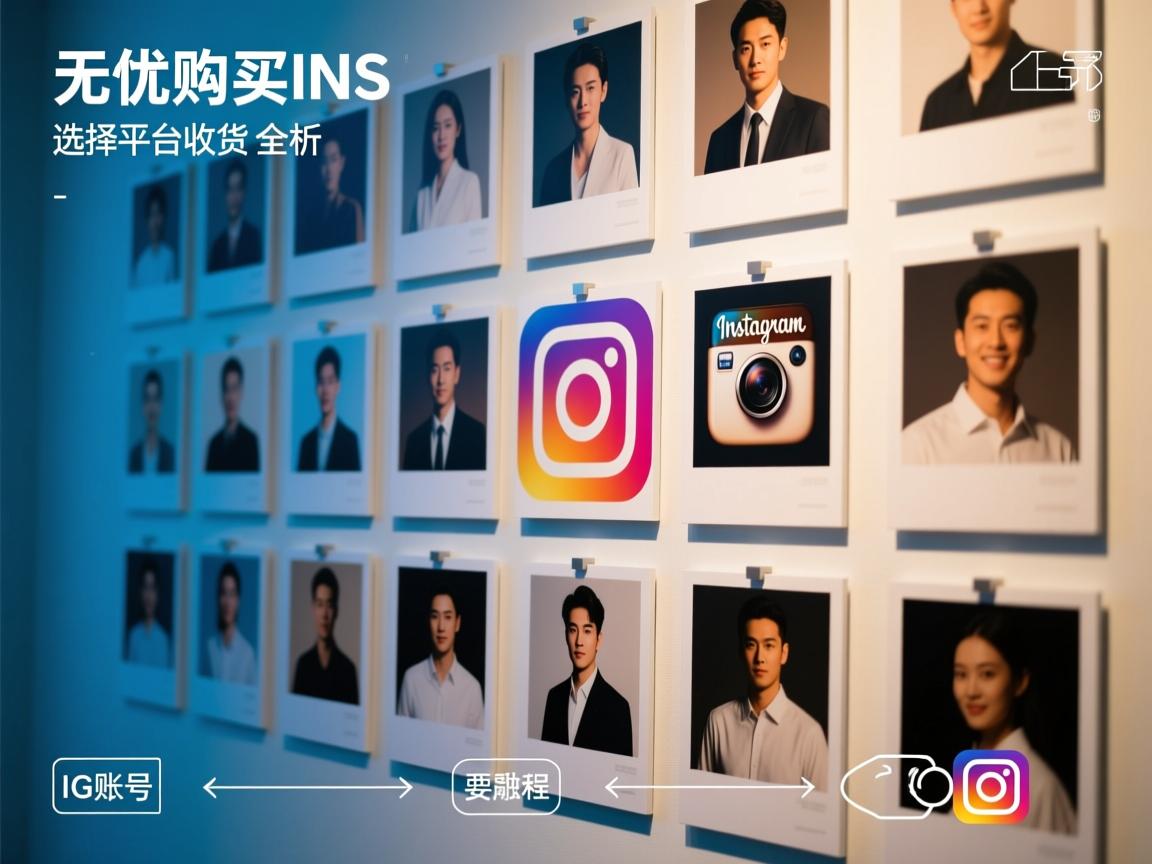 无忧购买INS、照片墙、‎Instagram、IG账号：从选择平台到收货流程全解析