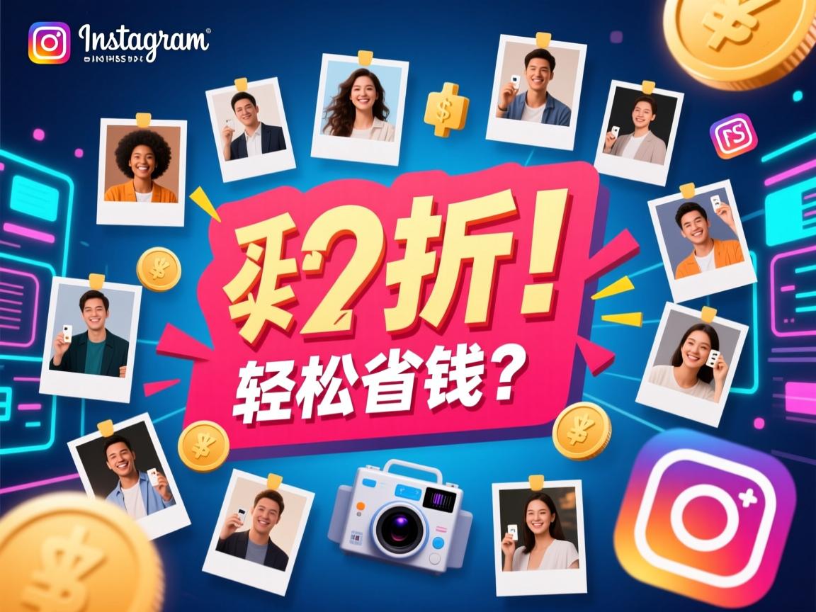 疯狂折扣大放送！如何在INS、照片墙、‎Instagram、IG号购买活动中轻松省钱？