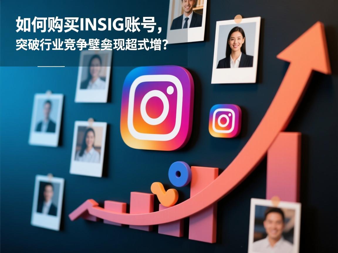 如何通过购买INS、照片墙、‎Instagram、IG账号，突破行业竞争壁垒，实现超越式增长？