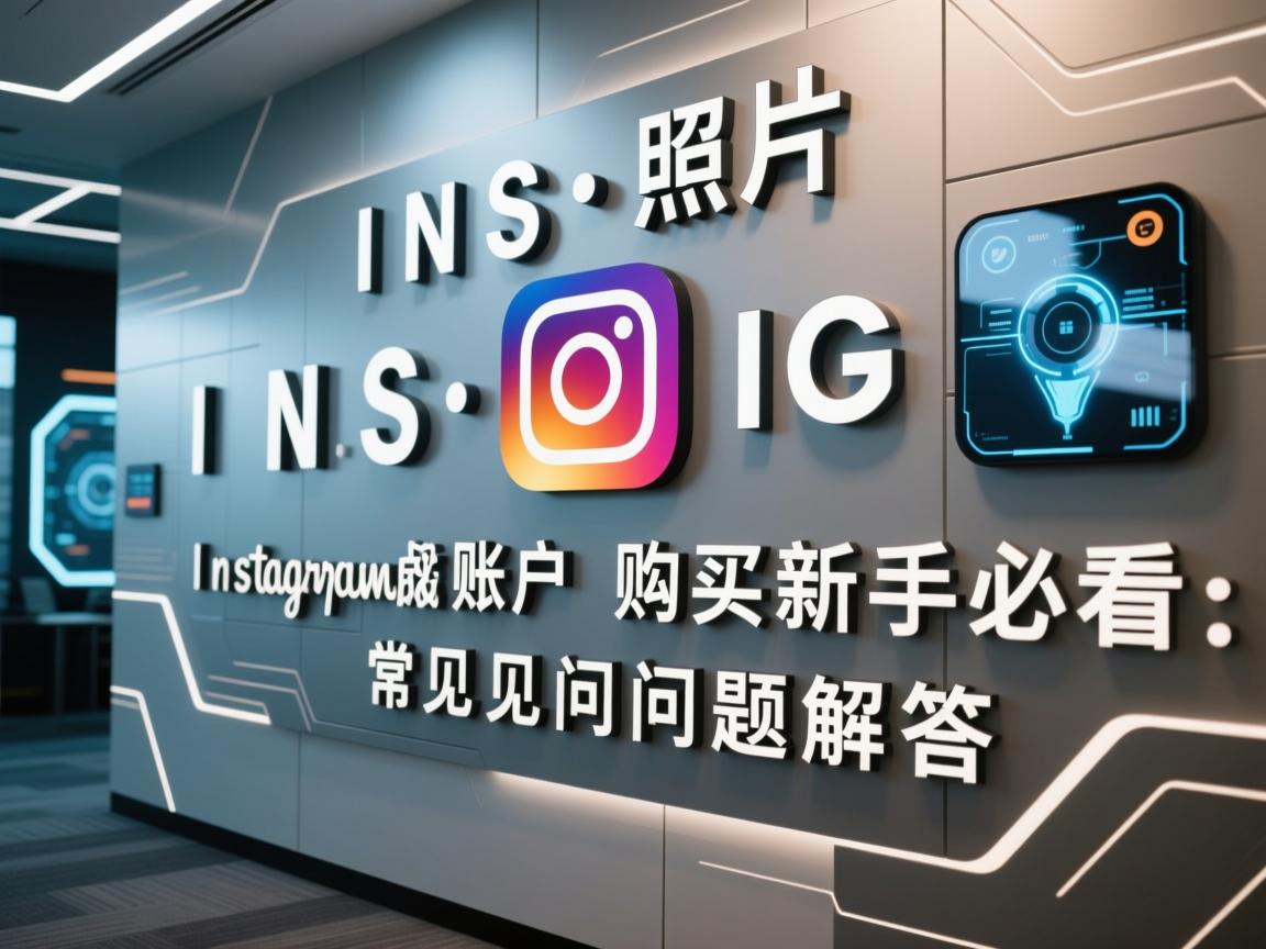 INS、照片墙、‎Instagram、IG成品账户购买新手必看：常见问题解答