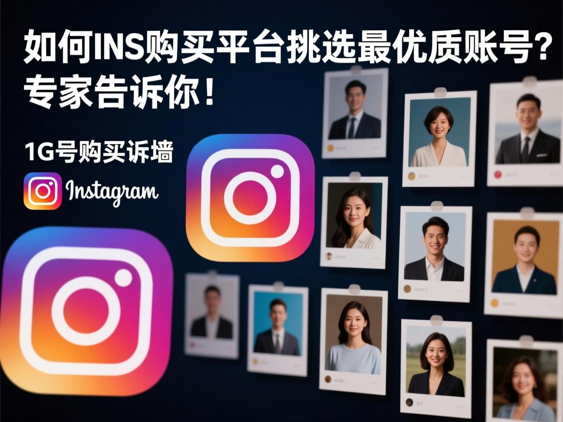 如何在INS、照片墙、‎Instagram、IG号购买平台挑选最优质账号？专家告诉你！