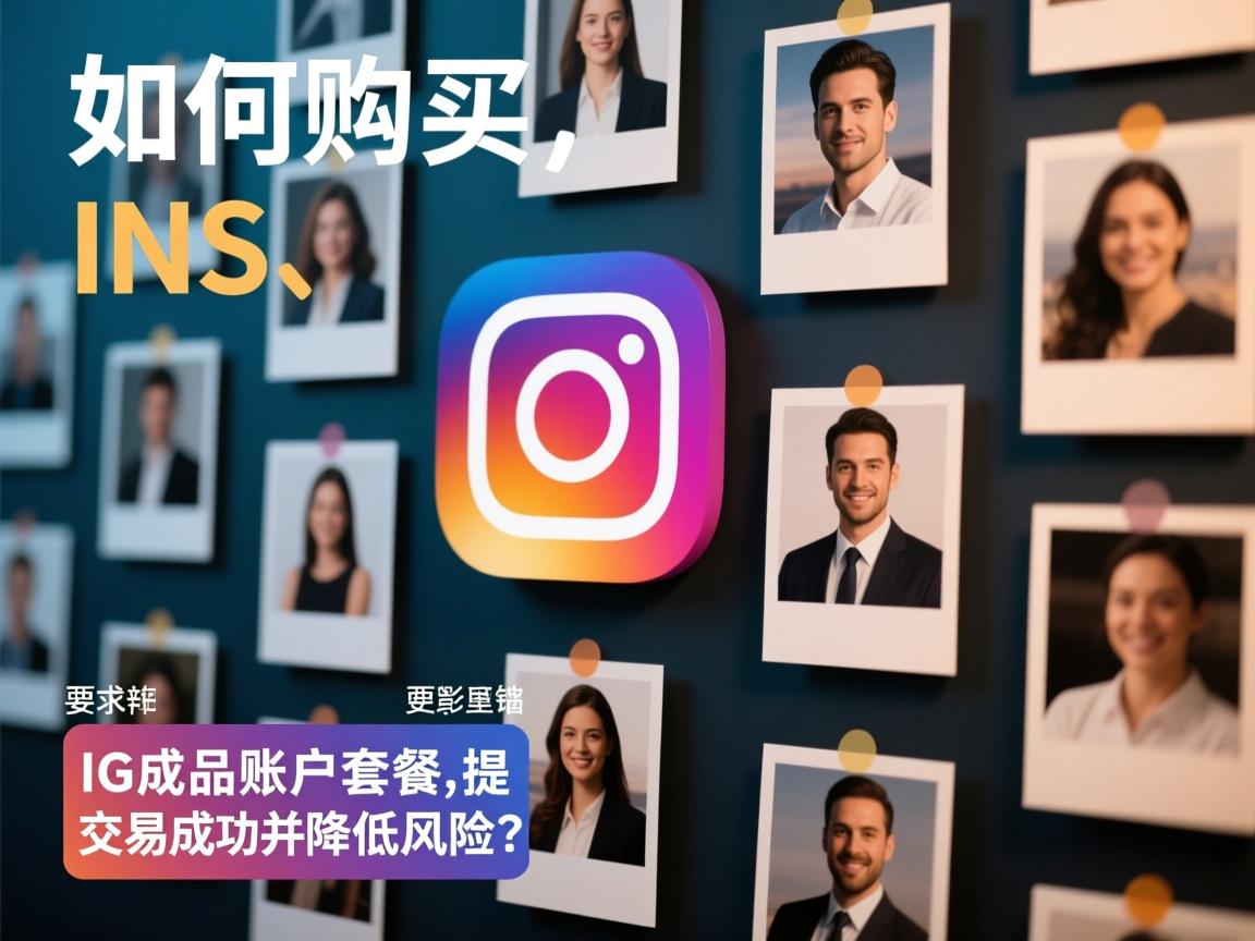 如何通过购买INS、照片墙、‎Instagram、IG成品账户套餐，提高交易成功率并降低风险？