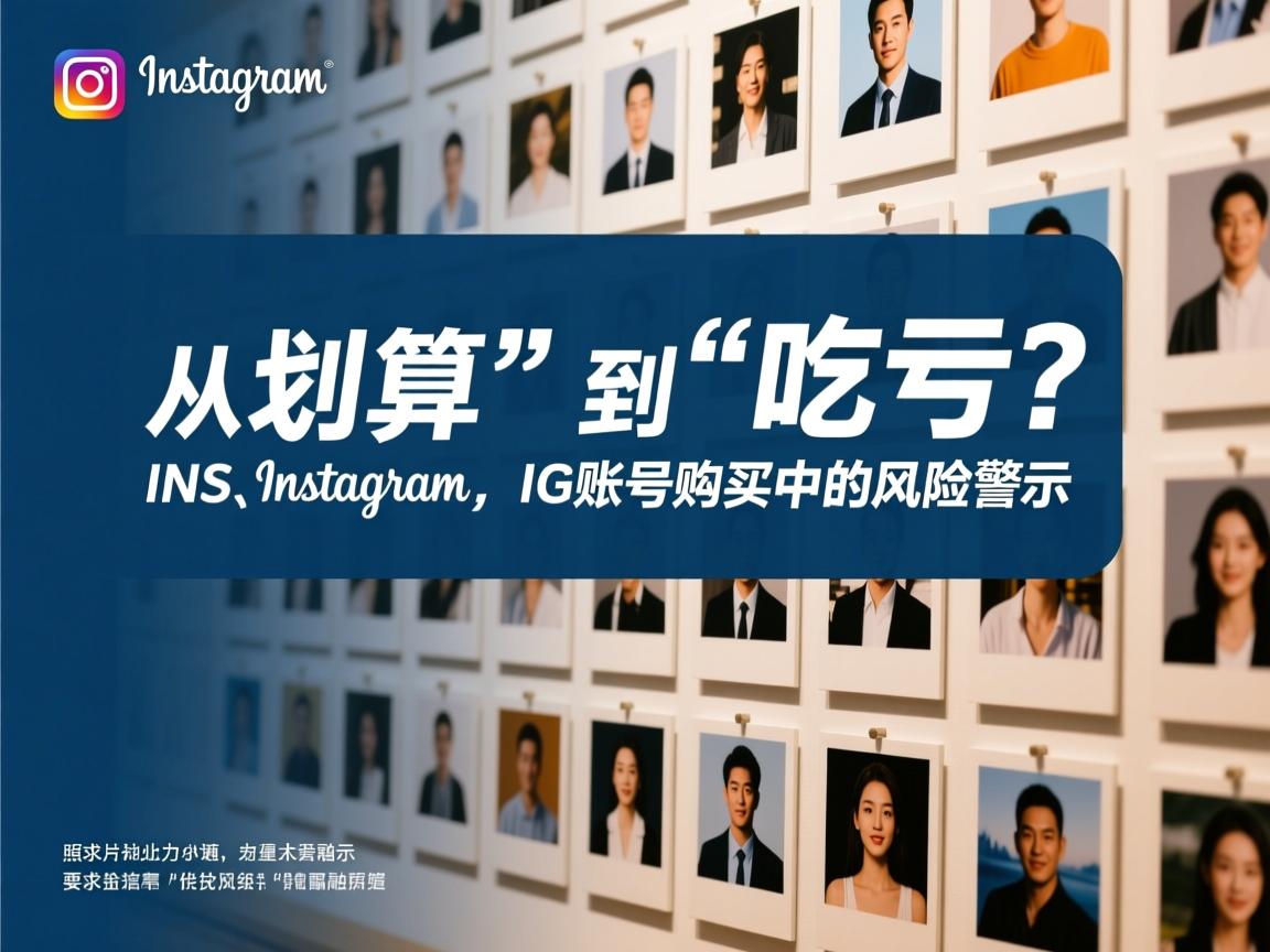 从“划算”到“吃亏”：INS、照片墙、‎Instagram、IG账号购买中的风险警示