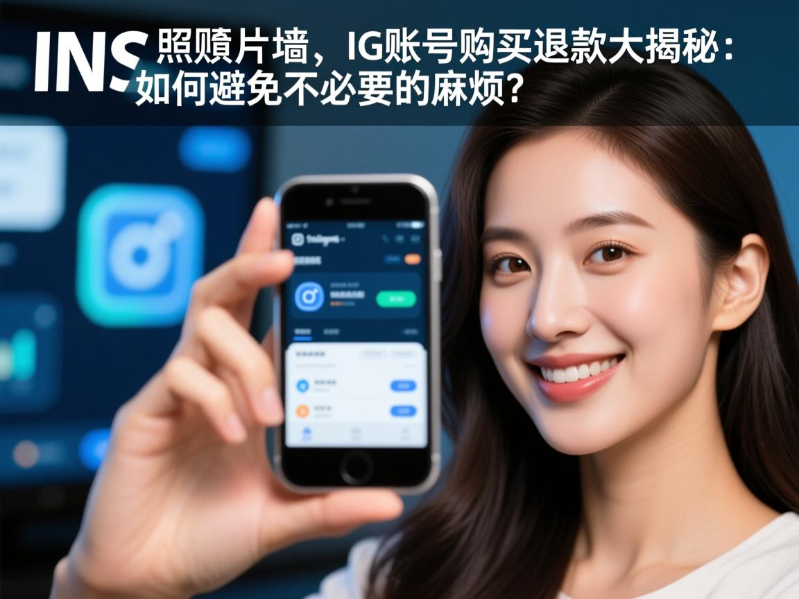“INS、照片墙、‎Instagram、IG账号购买退款大揭秘：如何避免不必要的麻烦？”