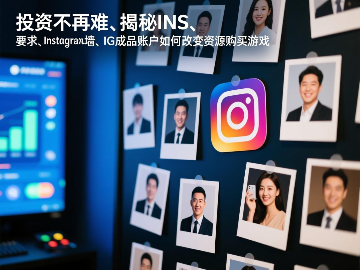 投资不再难:揭秘INS、照片墙、Instagram、IG成品账户如何改变资源购买游戏