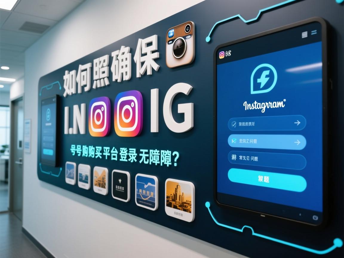 如何确保INS、照片墙、‎Instagram、IG号购买平台登录无障碍？解决常见问题