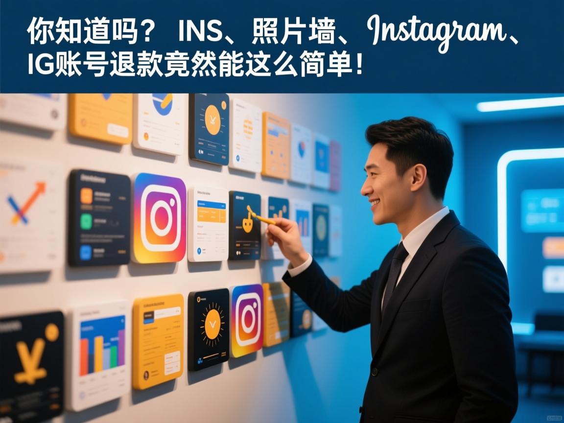 “你知道吗？INS、照片墙、‎Instagram、IG账号退款竟然能这么简单！”