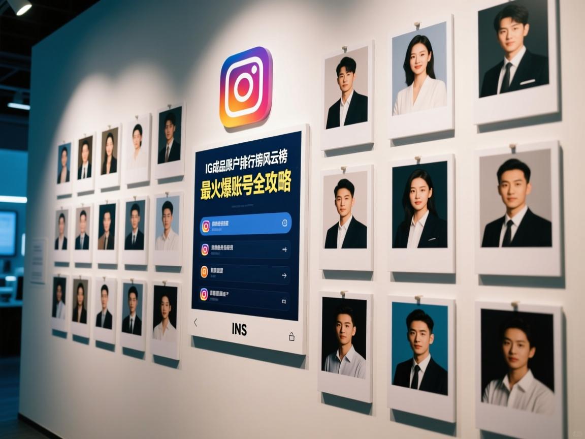 INS、照片墙、‎Instagram、IG成品账户排行榜风云榜：最火爆账号全攻略