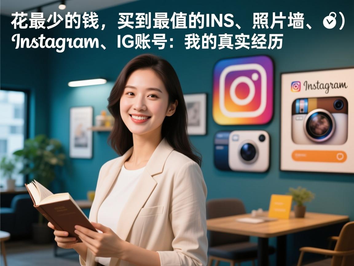 “花最少的钱，买到最值的INS、照片墙、‎Instagram、IG账号：我的真实经历”
