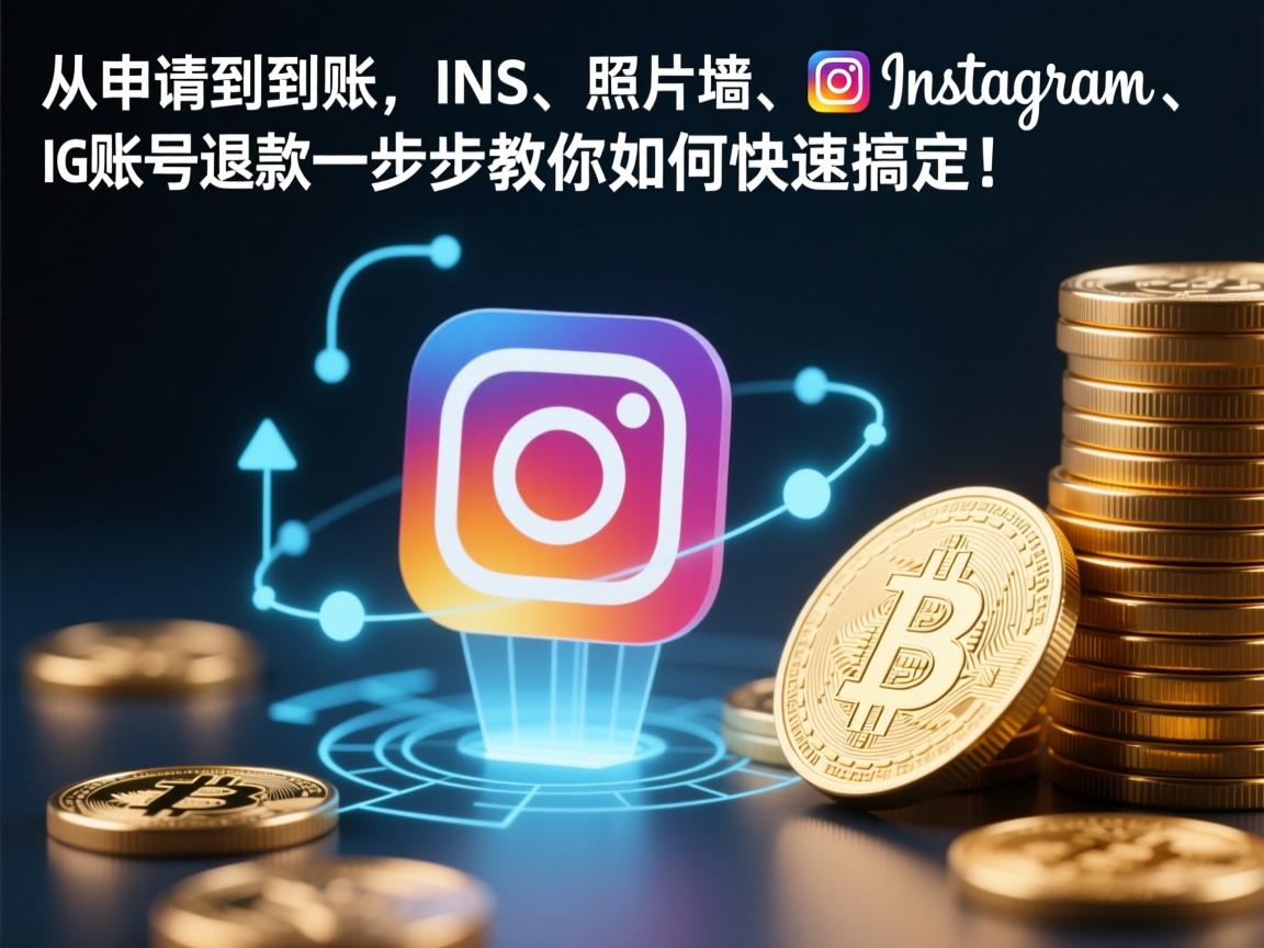 “从申请到到账，INS、照片墙、‎Instagram、IG账号退款一步步教你如何快速搞定！”