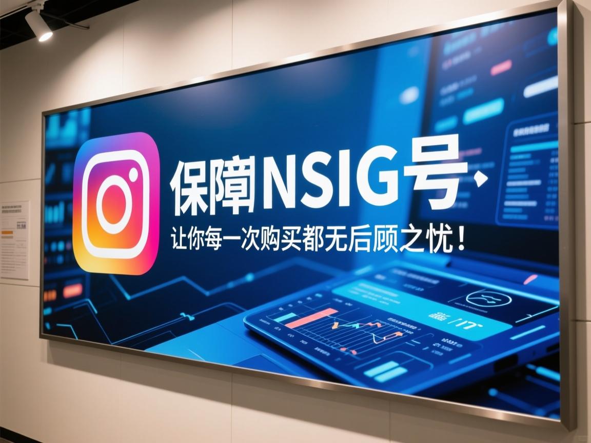 保障从INS、照片墙、‎Instagram、IG号开始：让你每一次购买都无后顾之忧！