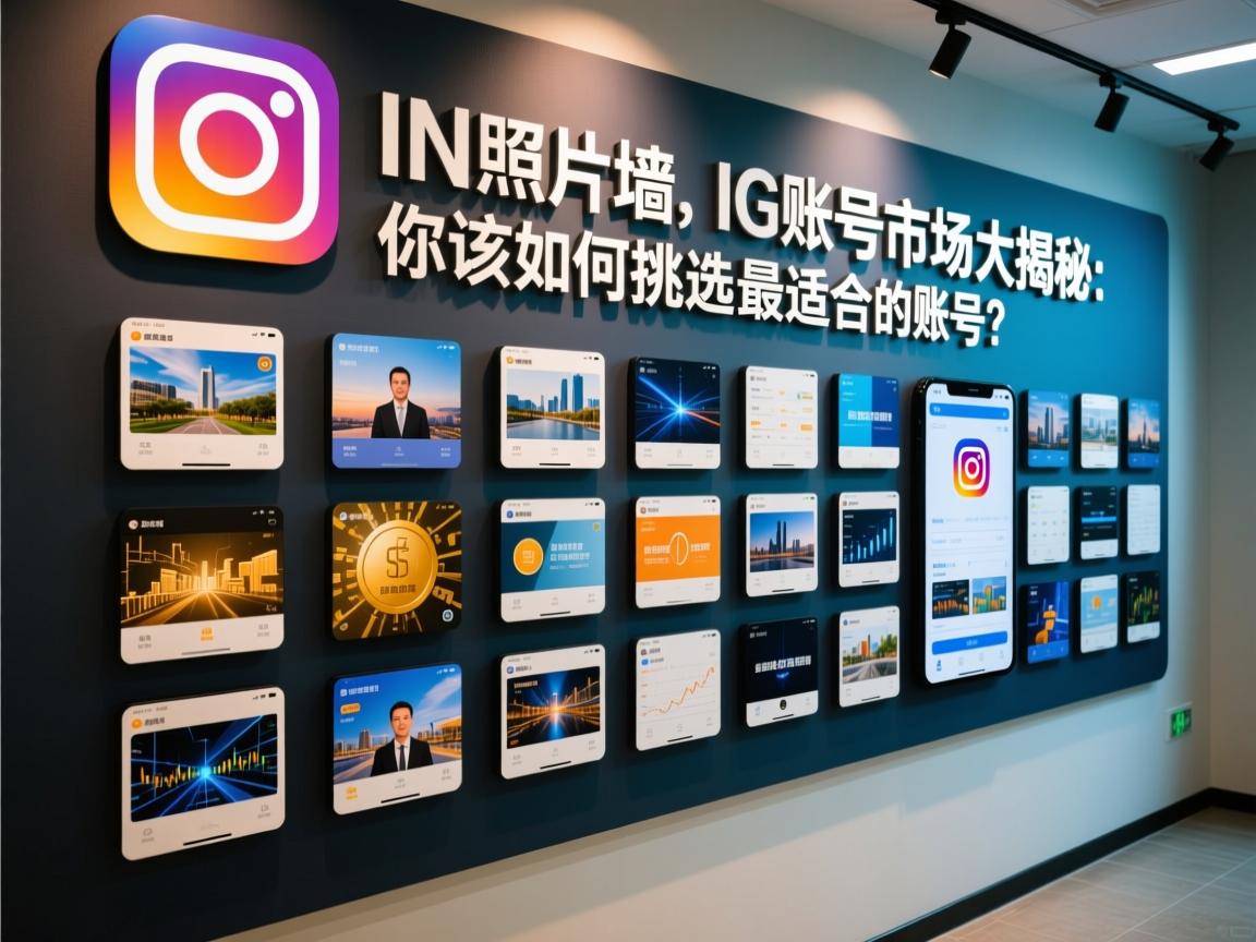 “INS、照片墙、‎Instagram、IG账号市场大揭秘：你应该如何挑选最适合的账号？”