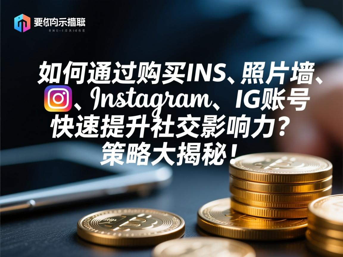 “如何通过购买INS、照片墙、‎Instagram、IG账号快速提升社交影响力？策略大揭秘！”