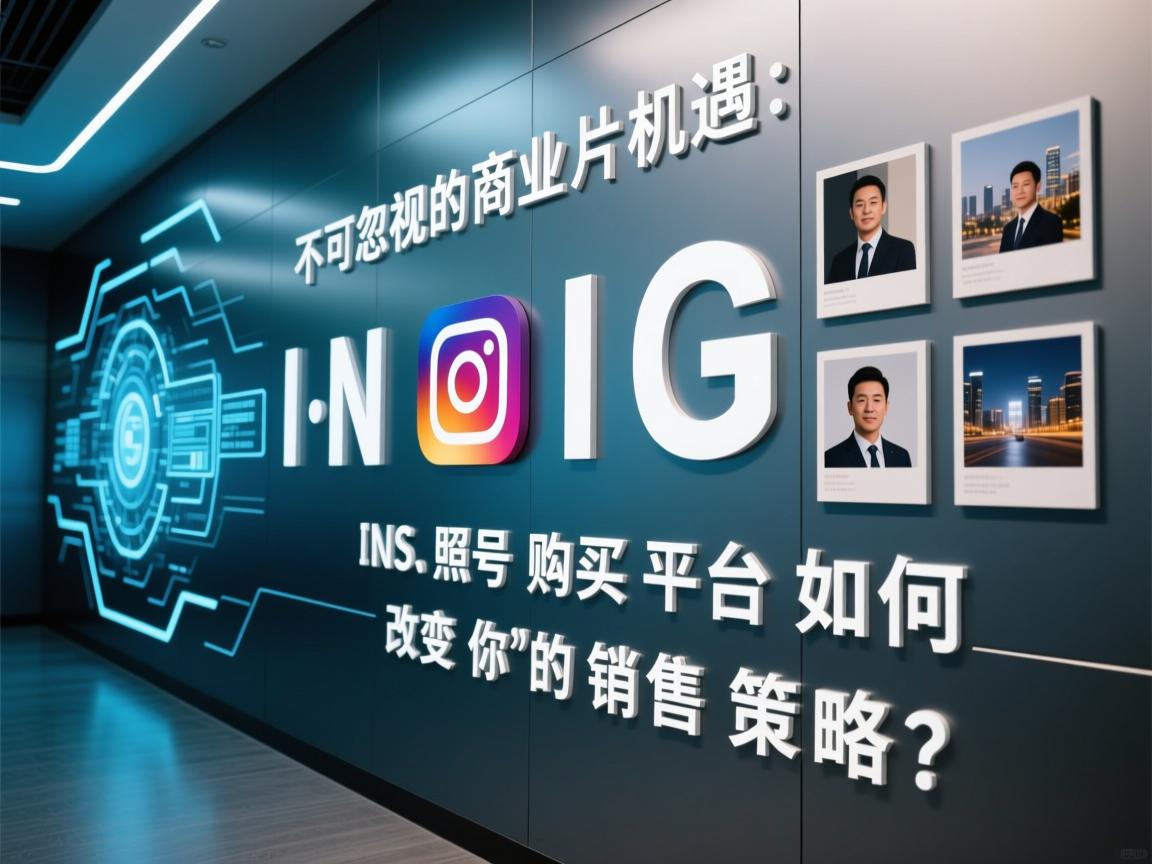 不可忽视的商业机遇：INS、照片墙、‎Instagram、IG号购买平台如何改变你的销售策略？