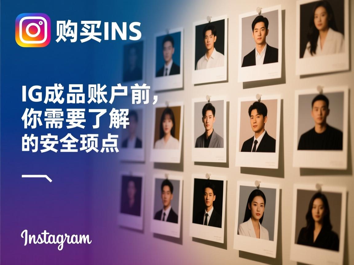购买INS、照片墙、Instagram、IG成品账户前,你需要了解的安全要点