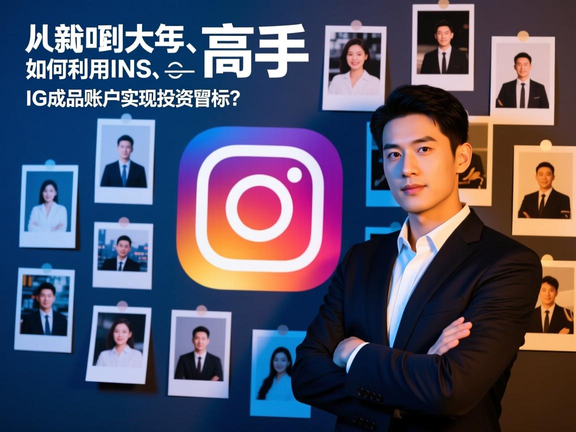 从新手到高手，如何利用INS、照片墙、‎Instagram、IG成品账户实现投资目标？
