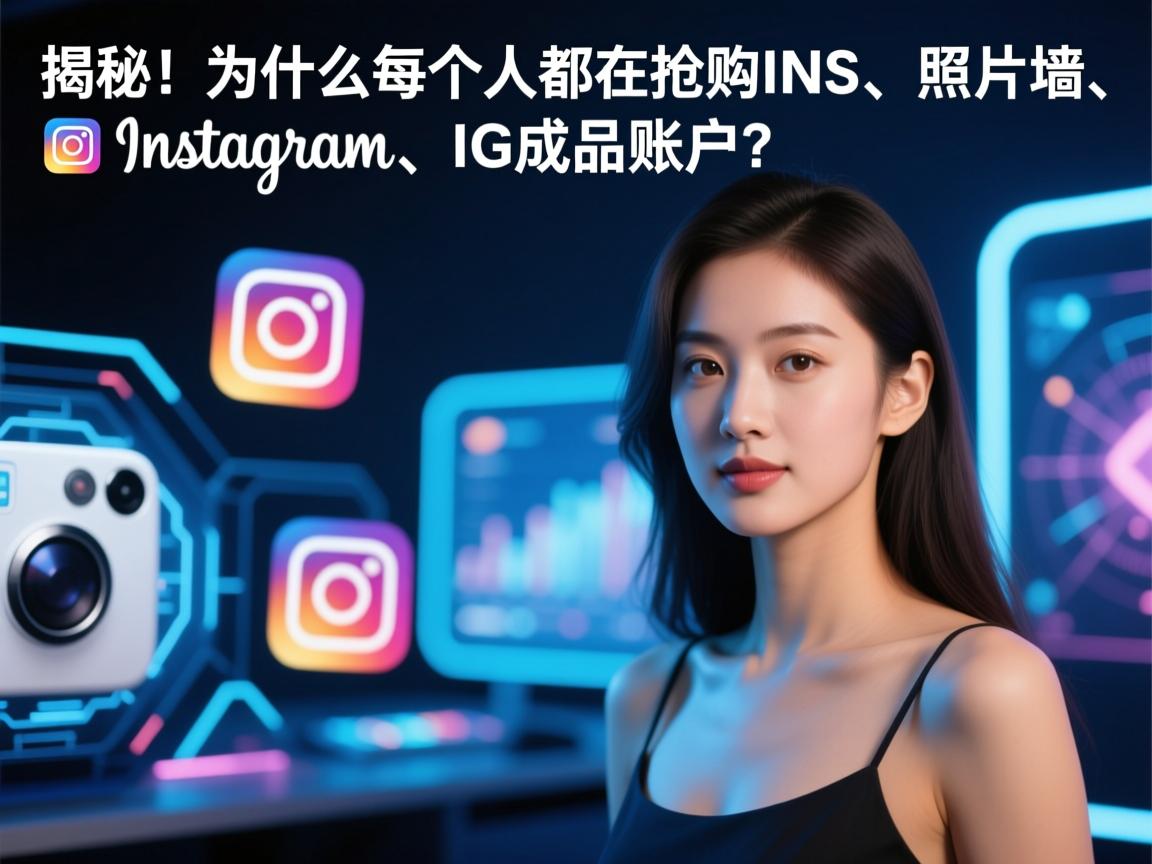 “揭秘！为什么每个人都在抢购INS、照片墙、‎Instagram、IG成品账户？”