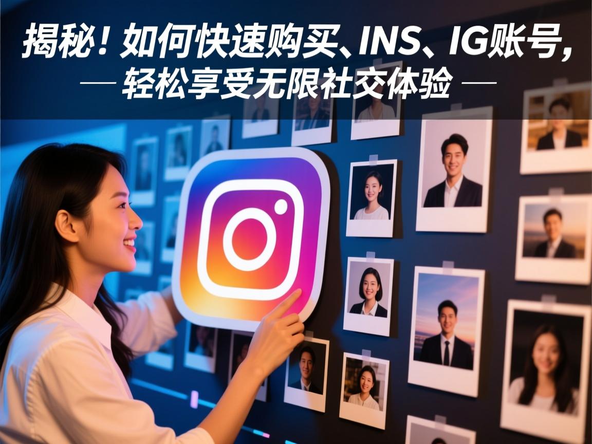 揭秘！如何快速购买INS、照片墙、‎Instagram、IG账号，轻松享受无限社交体验