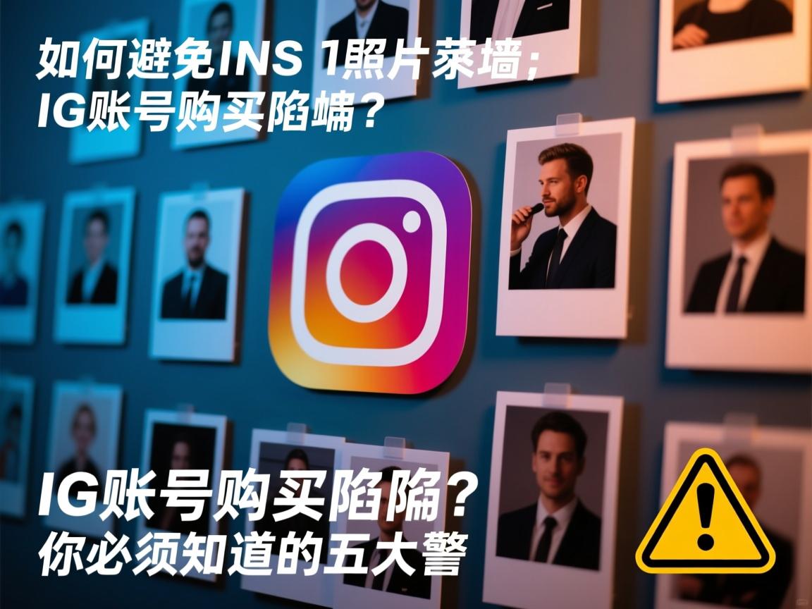 如何避免INS、照片墙、‎Instagram、IG账号购买陷阱？你必须知道的五大警告