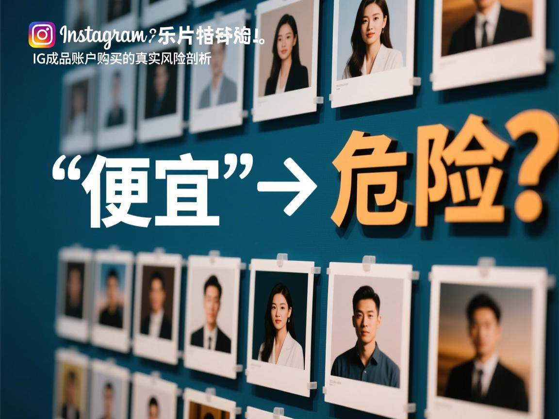 从“便宜”到“危险”:INS、照片墙、Instagram、IG成品账户购买的真实风险剖析