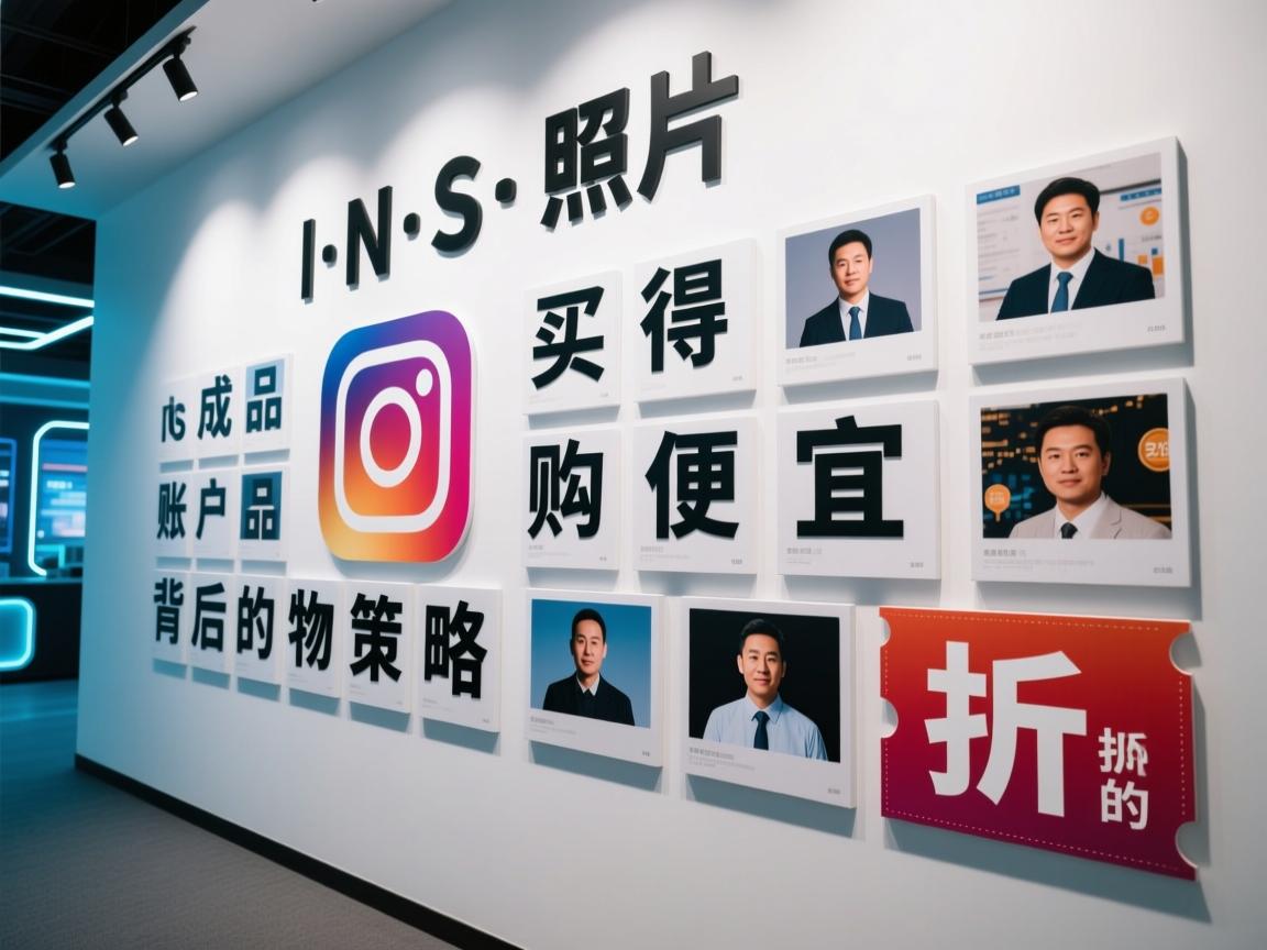 INS、照片墙、‎Instagram、IG成品账户买得更便宜，折扣背后的购物策略