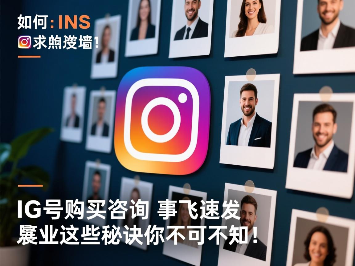 如何通过INS、照片墙、‎Instagram、IG号购买咨询让你的事业飞速发展？这些秘诀你不可不知！