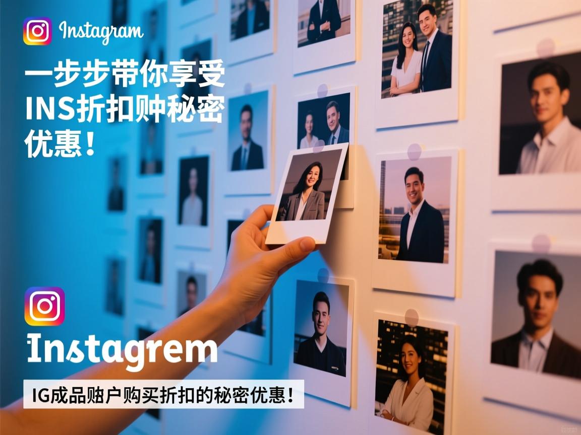 一步步带你享受INS、照片墙、‎Instagram、IG成品账户购买折扣的秘密优惠！