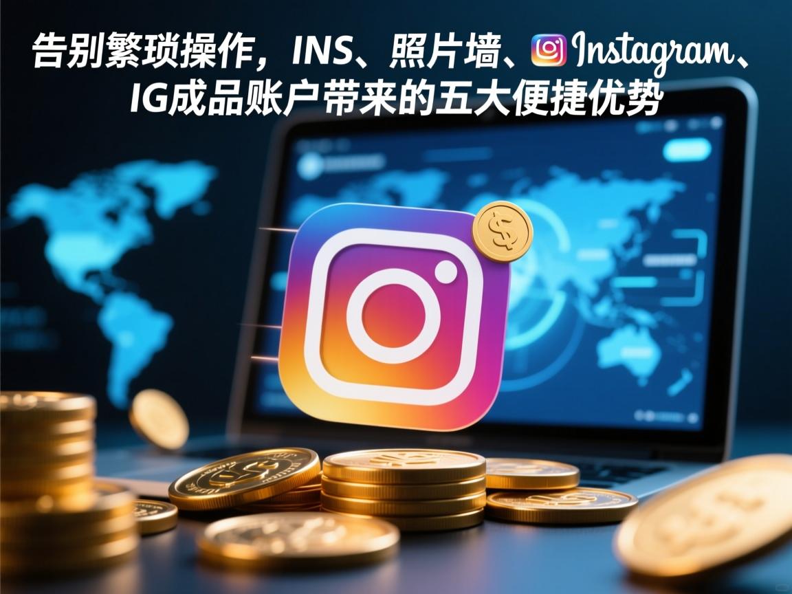 “告别繁琐操作，INS、照片墙、‎Instagram、IG成品账户带来的五大便捷优势”