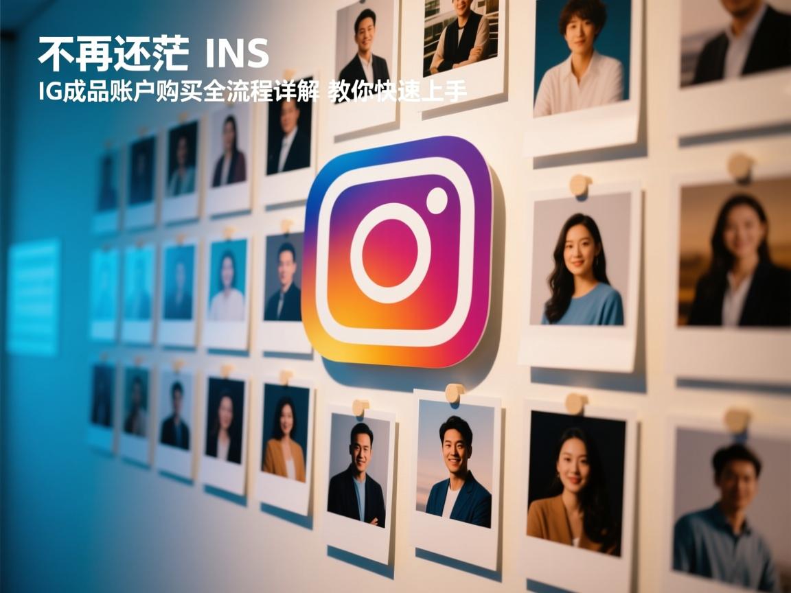 不再迷茫！INS、照片墙、‎Instagram、IG成品账户购买全流程详解，教你快速上手