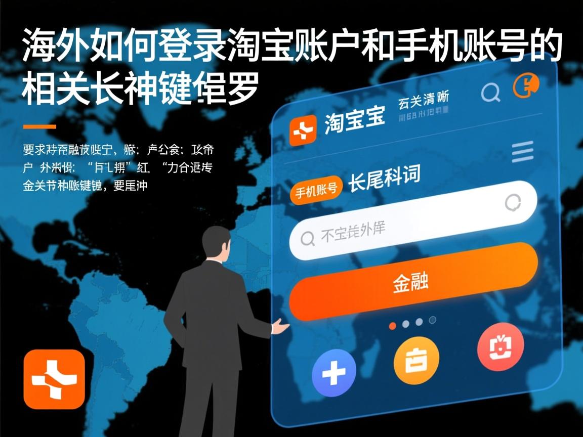 海外如何登录淘宝账户和手机账号的相关长尾关键词有哪些