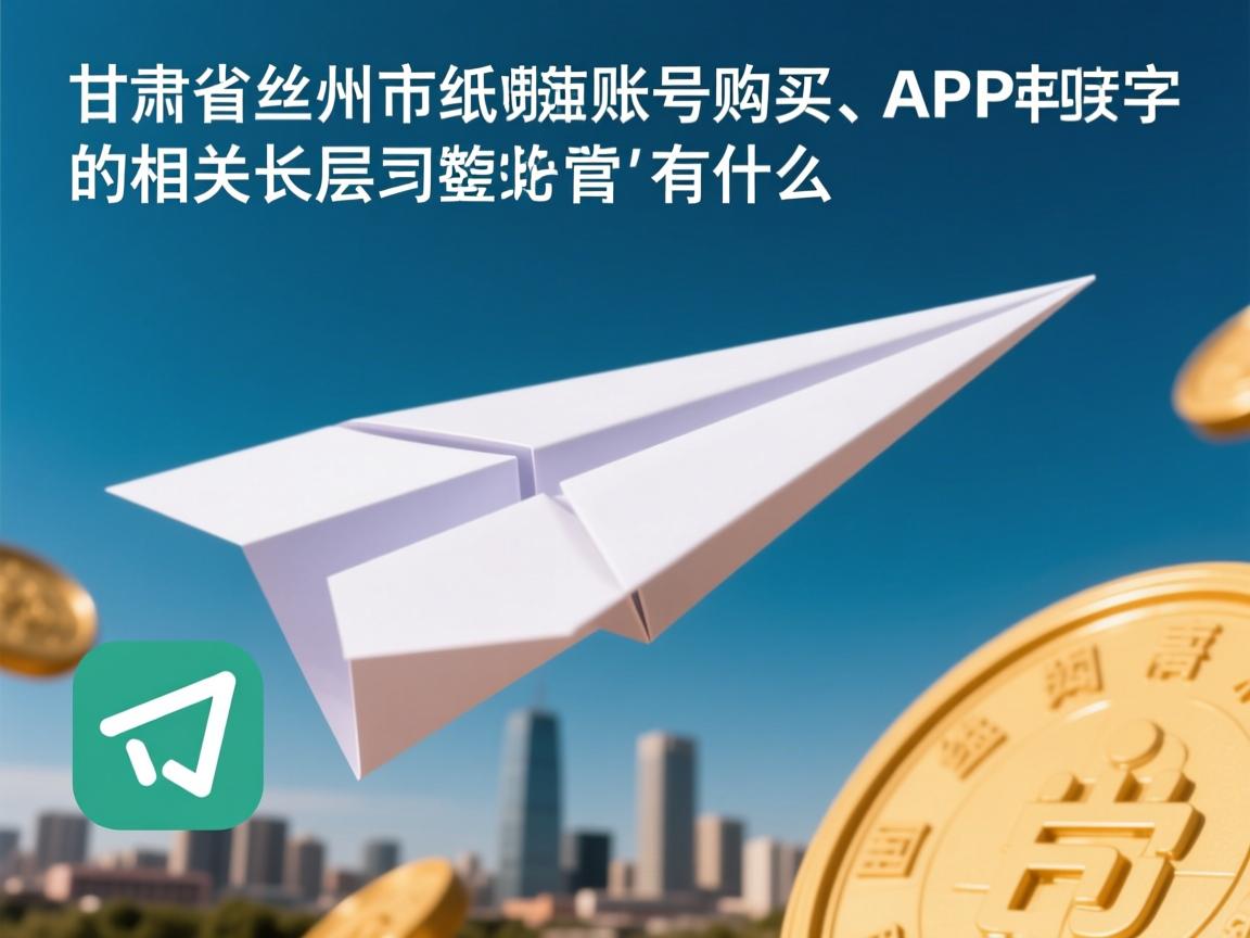 甘肃省兰州市纸飞机账号购买APP的相关长尾关键词有什么