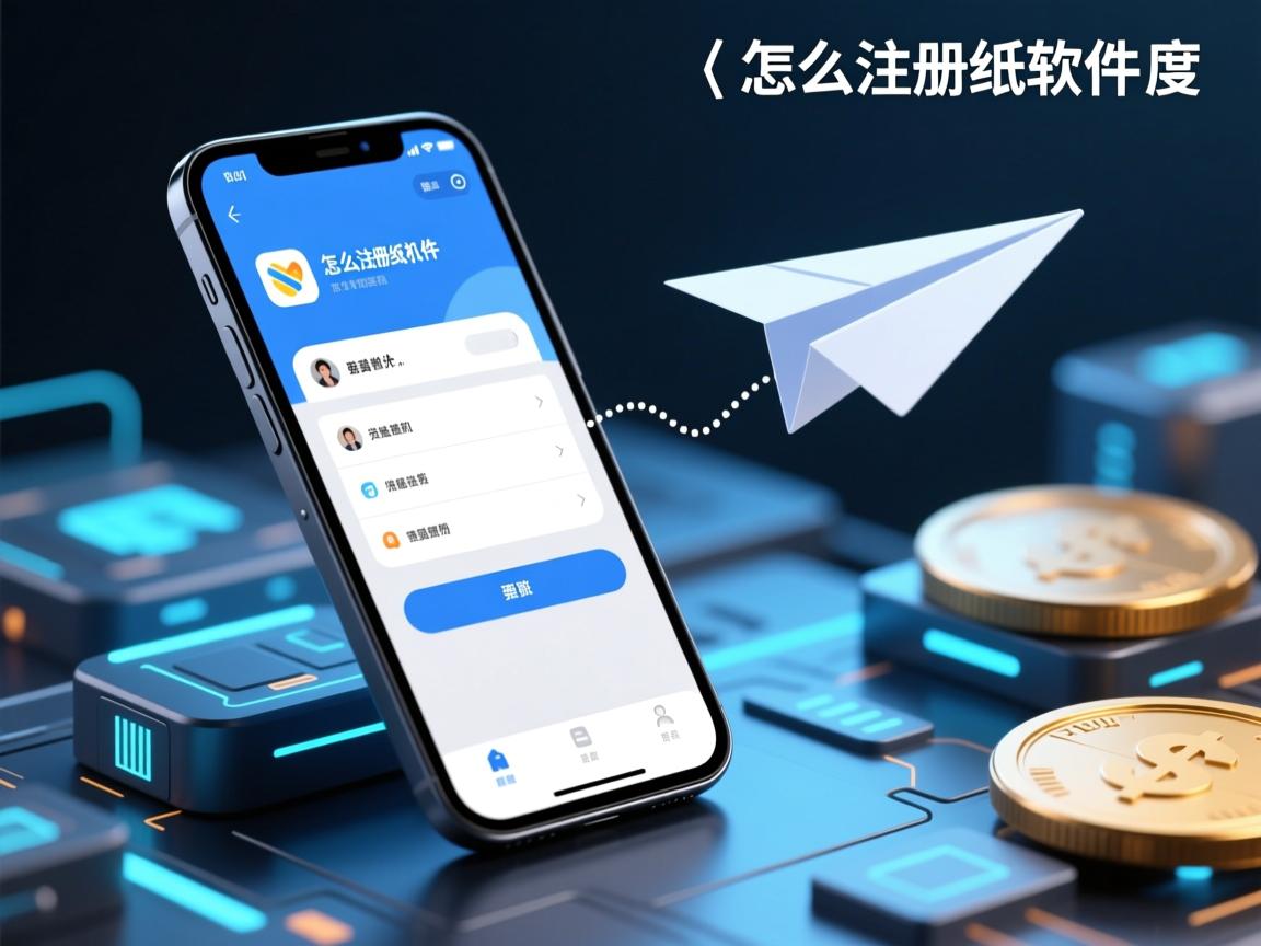 手机怎么注册纸飞机软件