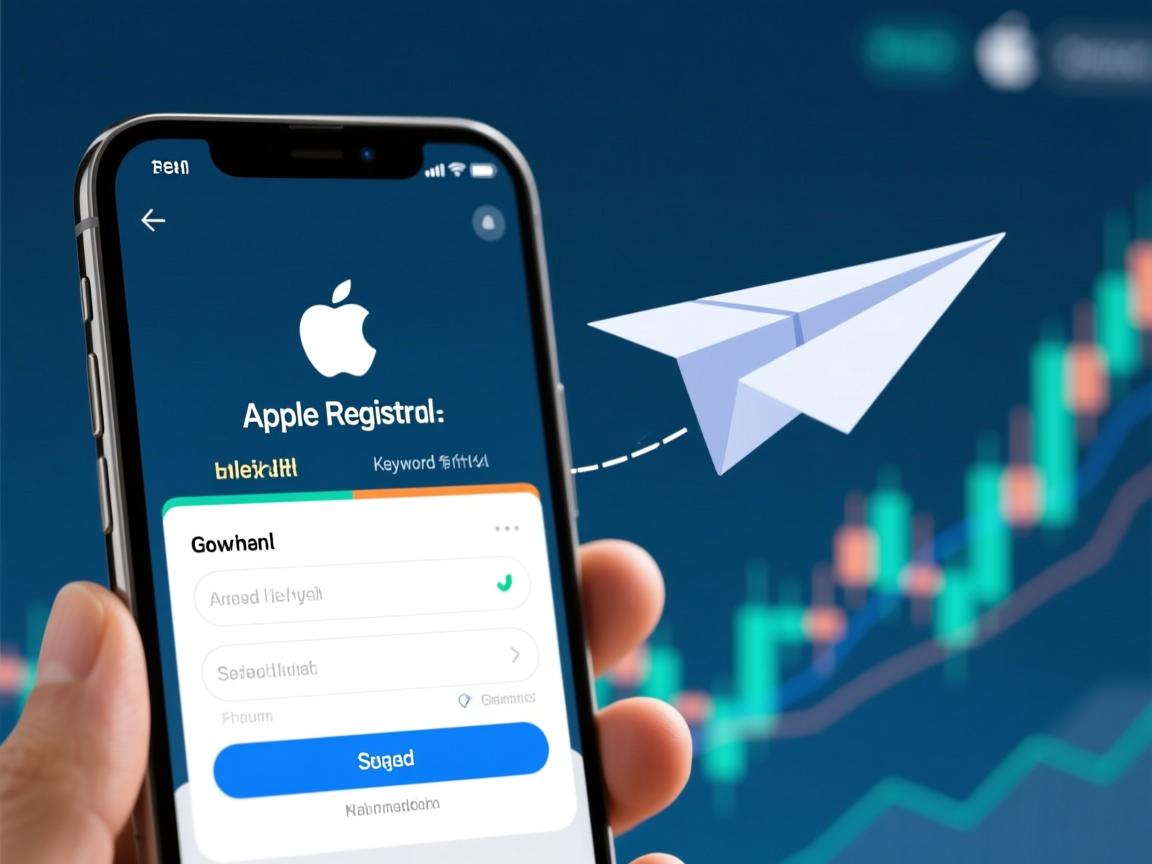 苹果手机注册纸飞机的相关长尾关键词有什么