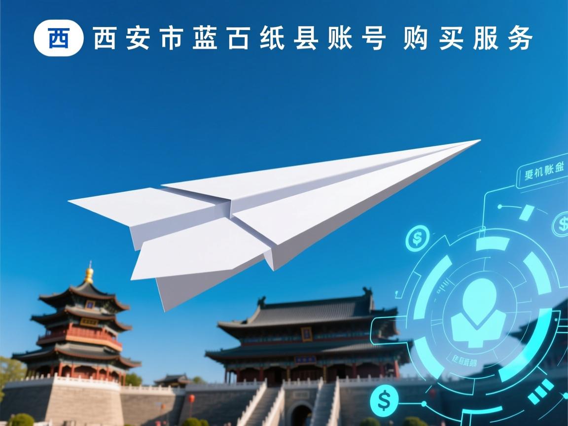西安市蓝田县纸飞机账号购买服务