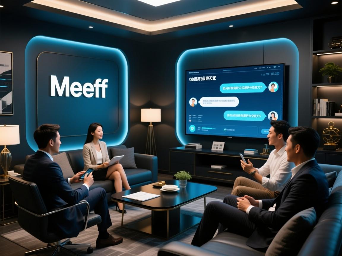 }揭秘Meeff高级聊天室，如何用高级聊天方式提升社交魅力？