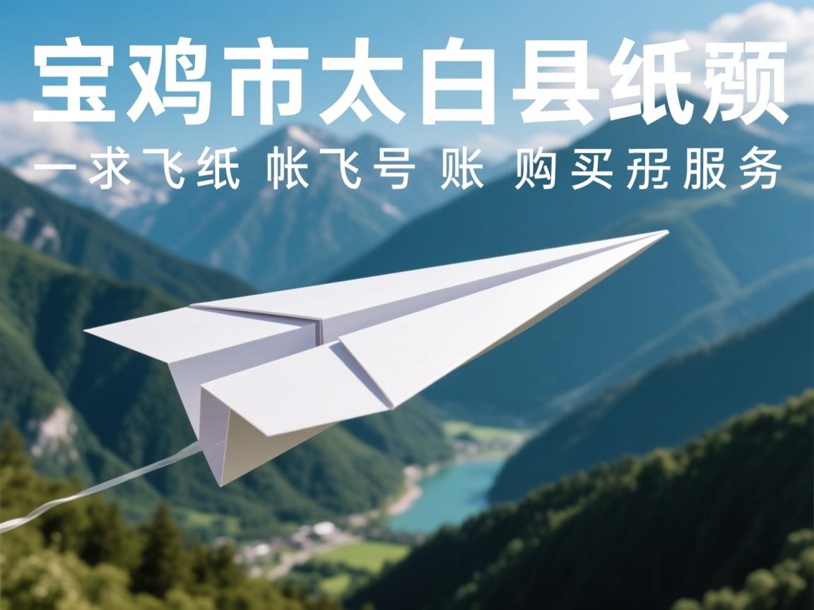宝鸡市太白县纸飞机账号购买服务