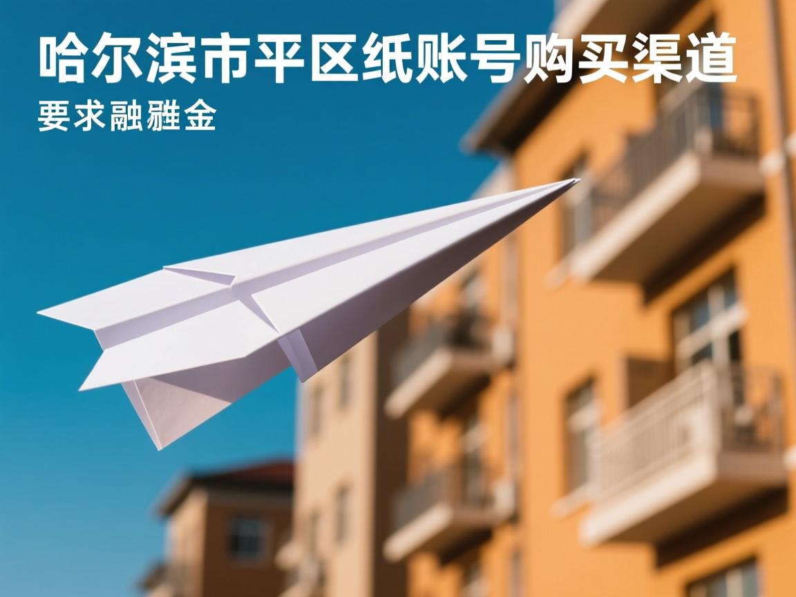 哈尔滨市平房区纸飞机账号购买渠道