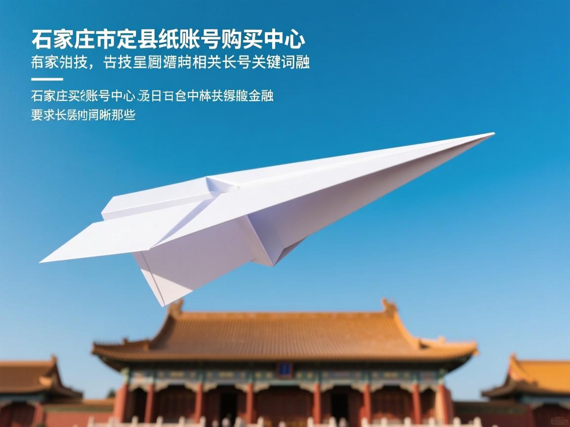 石家庄市正定县纸飞机账号购买中心的相关长尾关键词是那些