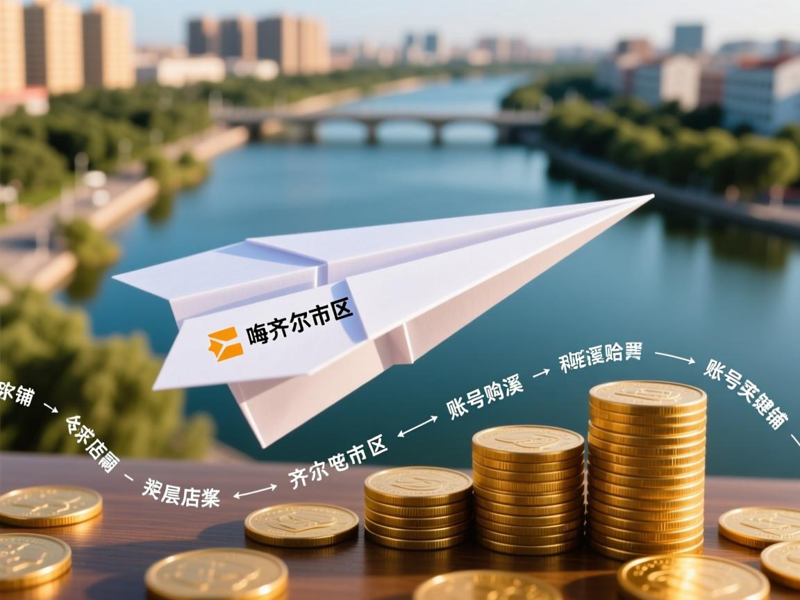 齐齐哈尔市昂昂溪区纸飞机账号购买店铺的相关长尾关键词有哪些