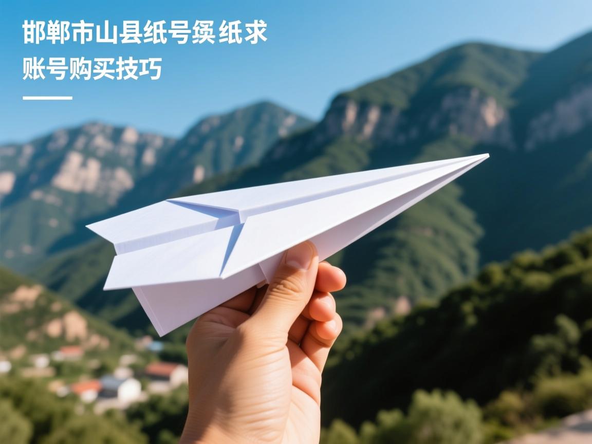 邯郸市涉县纸飞机账号购买技巧