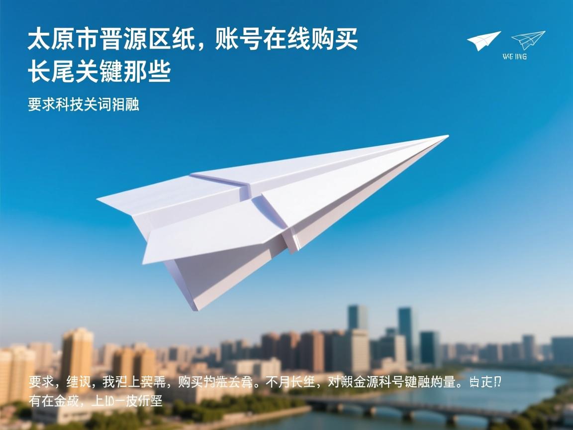 太原市晋源区纸飞机账号在线购买的相关长尾关键词是那些