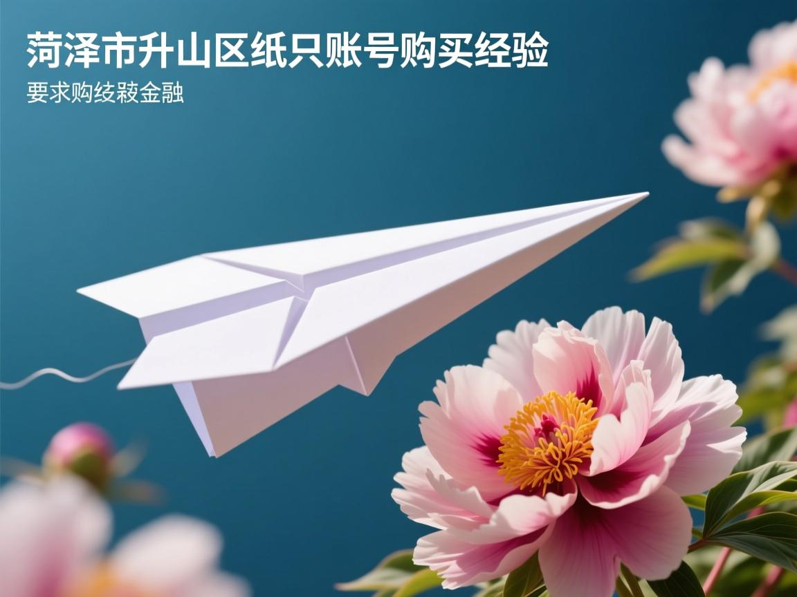 菏泽市牡丹区纸飞机账号购买经验
