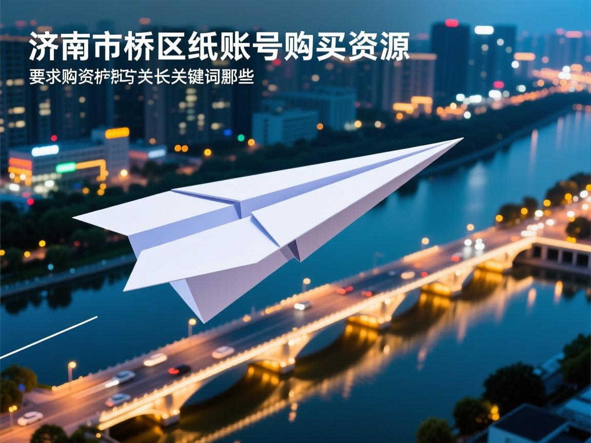 济南市天桥区纸飞机账号购买资源的相关长尾关键词是那些