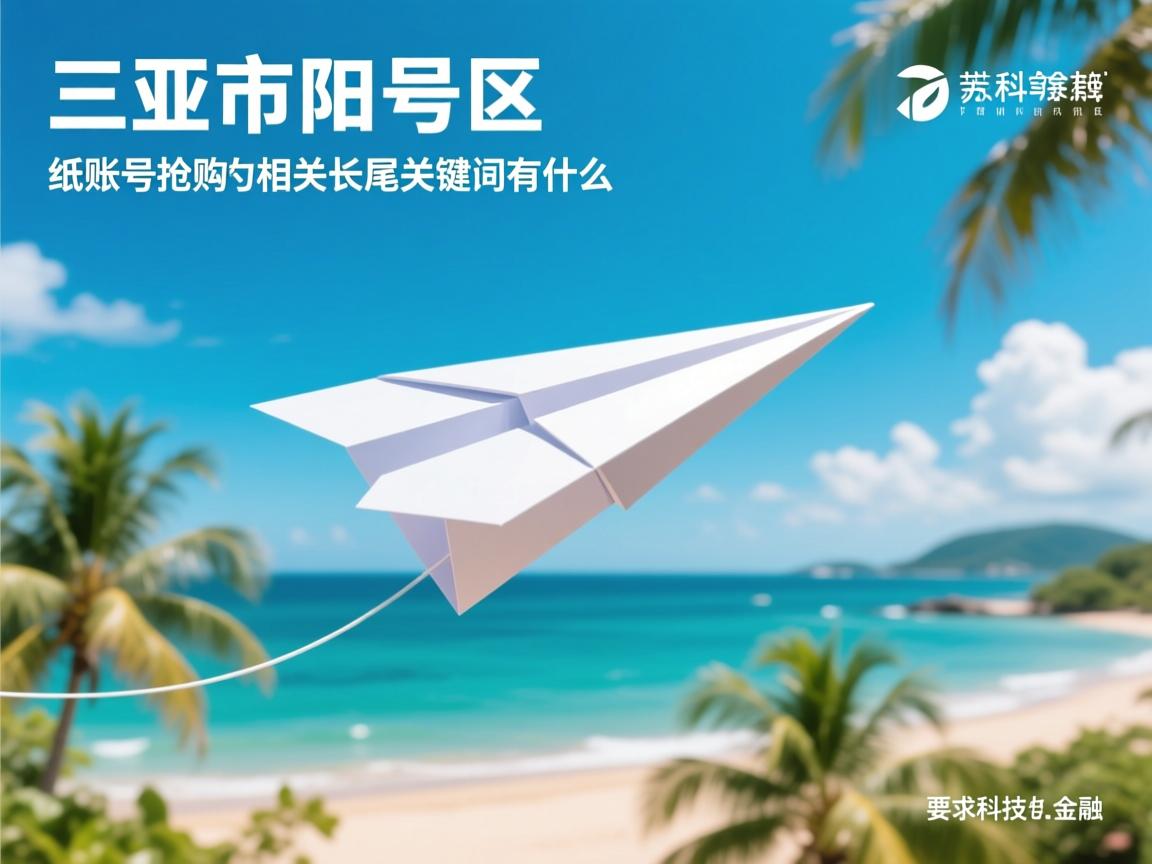 三亚市吉阳区纸飞机账号抢购的相关长尾关键词有什么