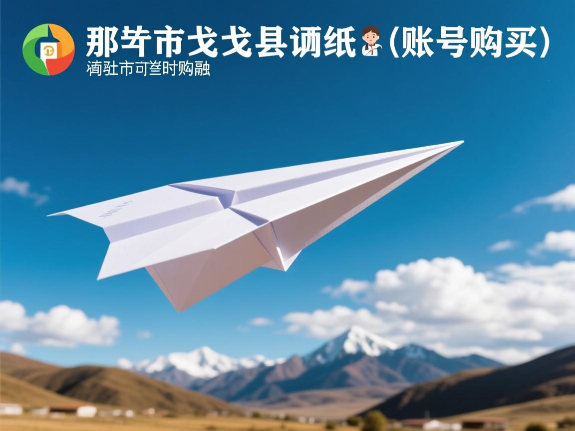那曲市班戈县纸飞机账号购买