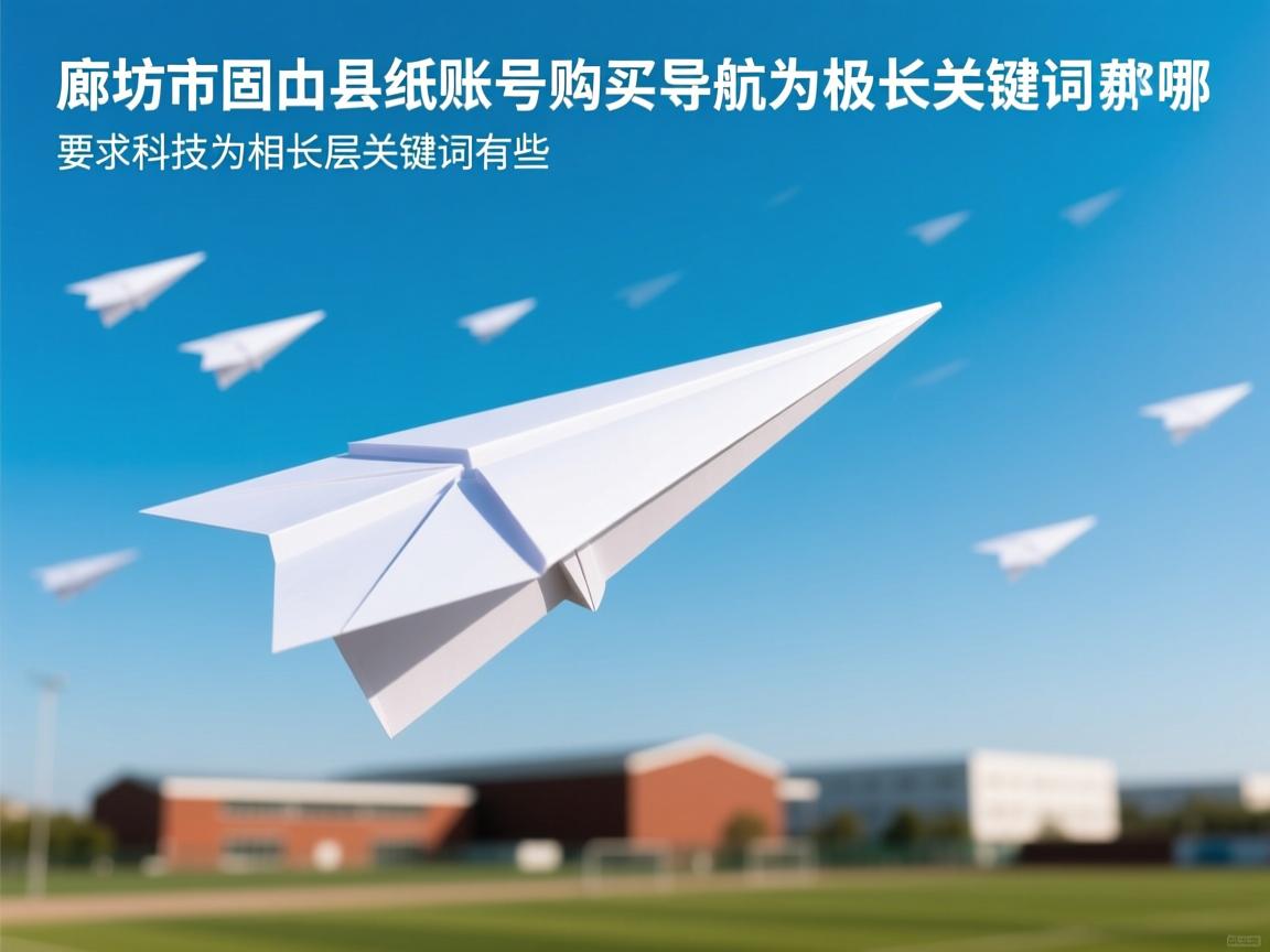 廊坊市固安县纸飞机账号购买导航的相关长尾关键词有哪些