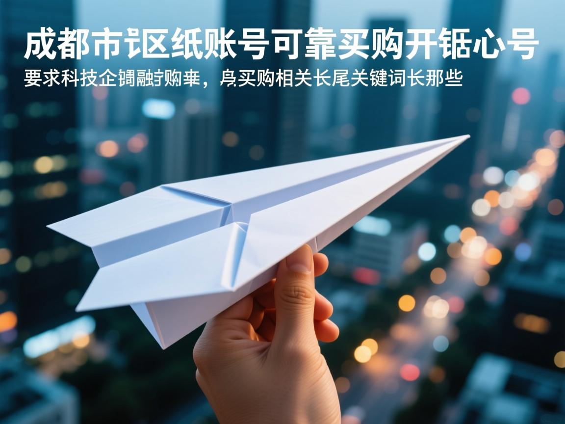 成都市武侯区纸飞机账号可靠购买的相关长尾关键词是那些