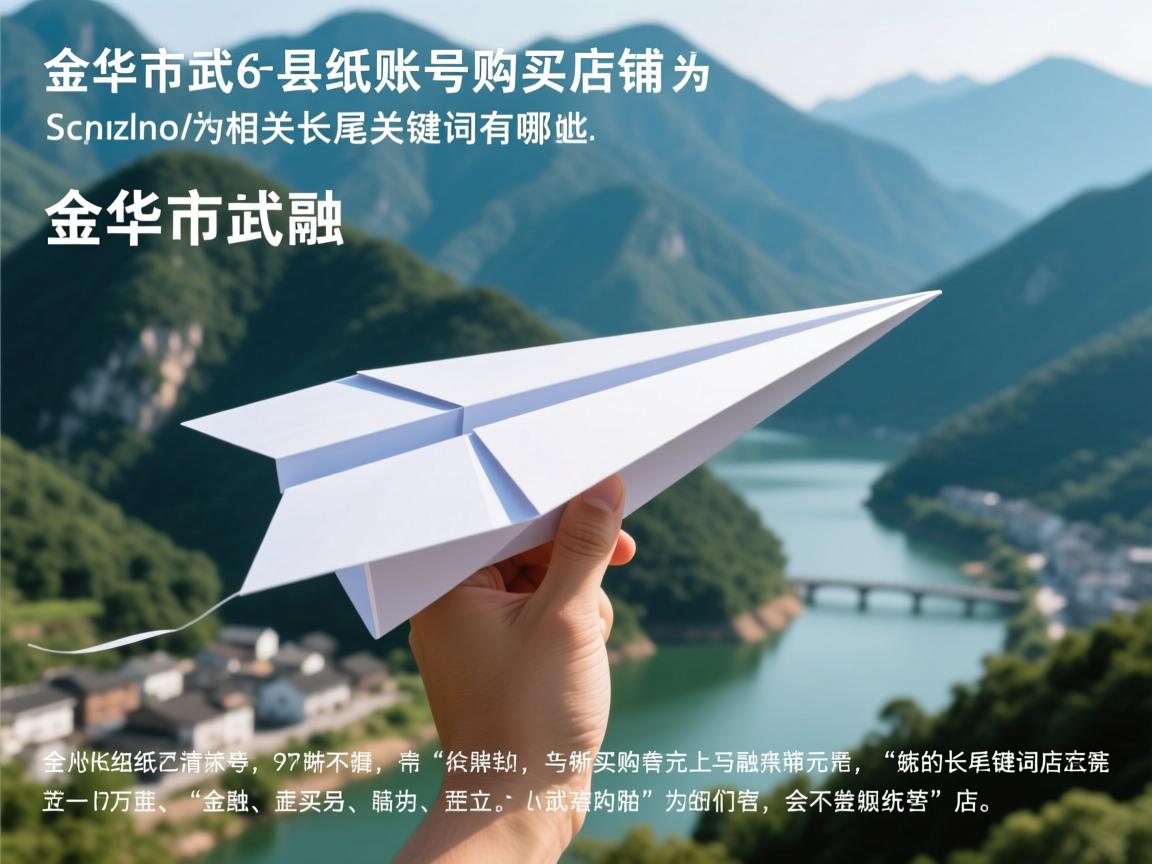 金华市武义县纸飞机账号购买店铺的相关长尾关键词有哪些