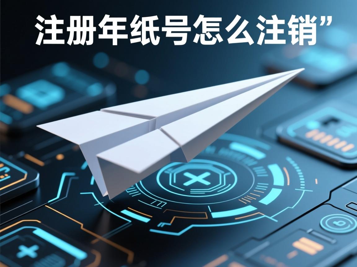 注册纸飞机号怎么注销
