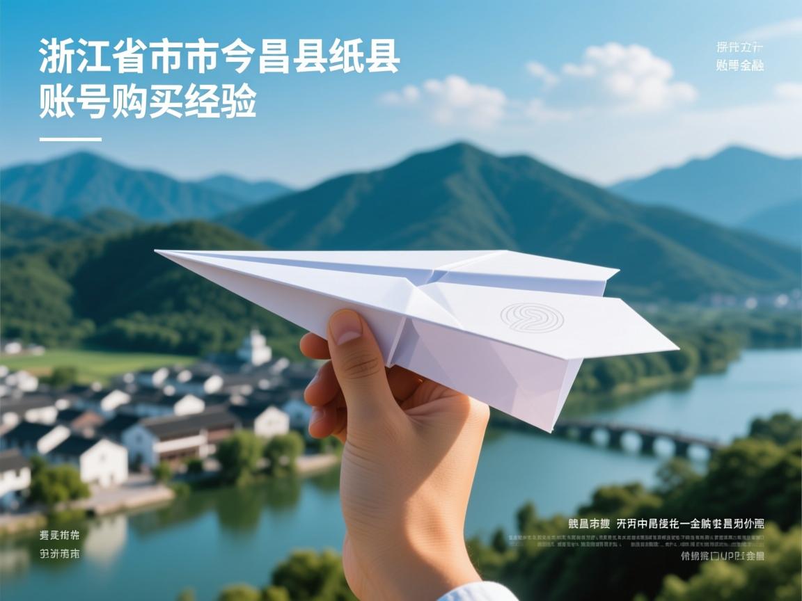 浙江省绍兴市新昌县纸飞机账号购买经验